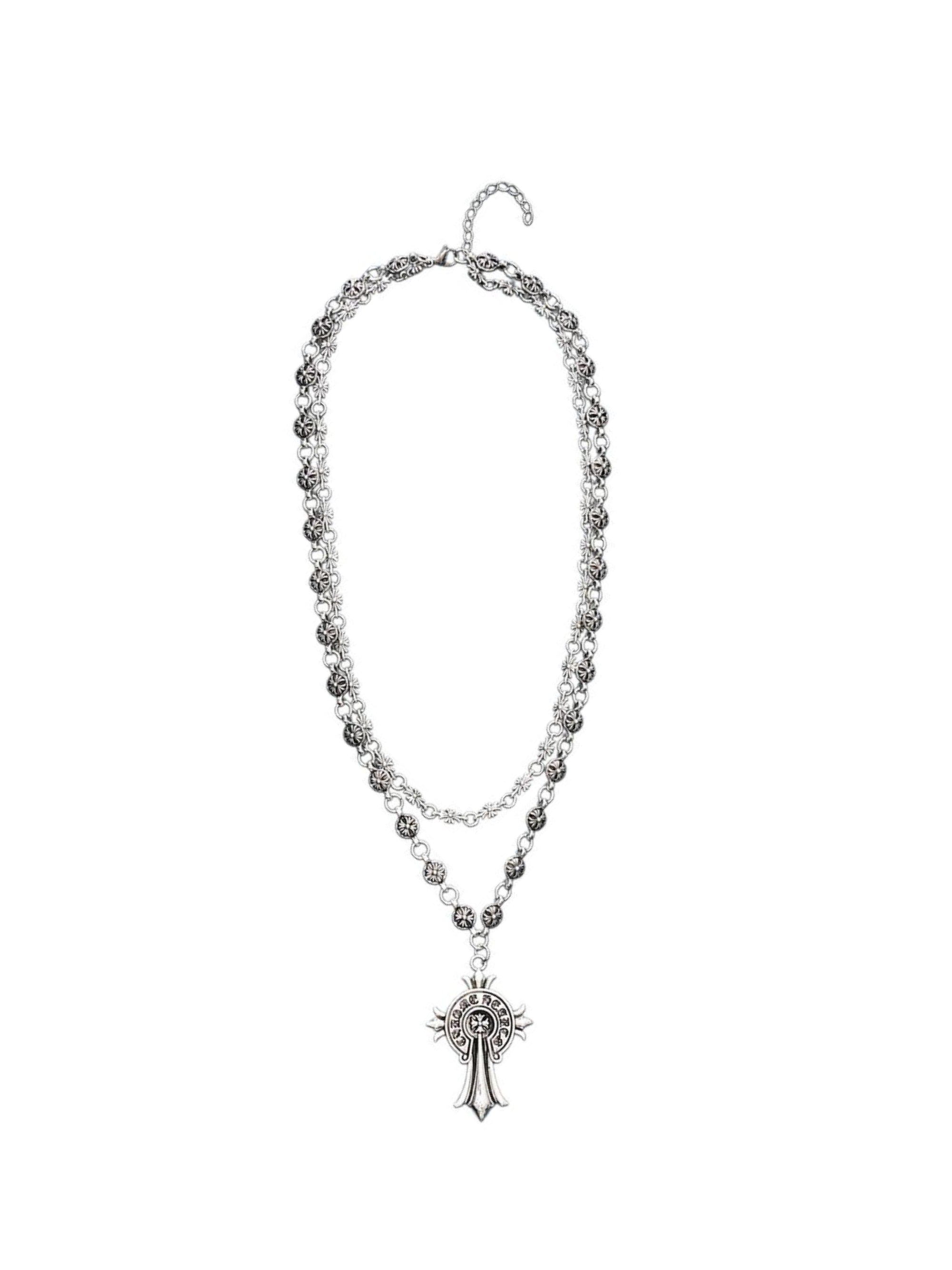 Cadenita Chrome Hearts Doble