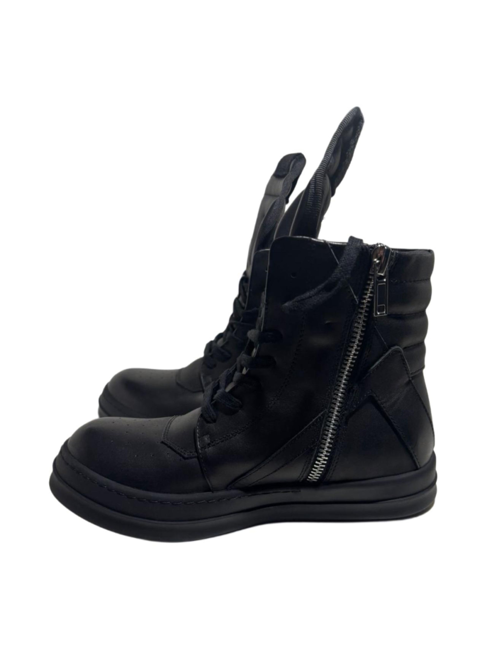 Rick Owens Geobasket Triple Black