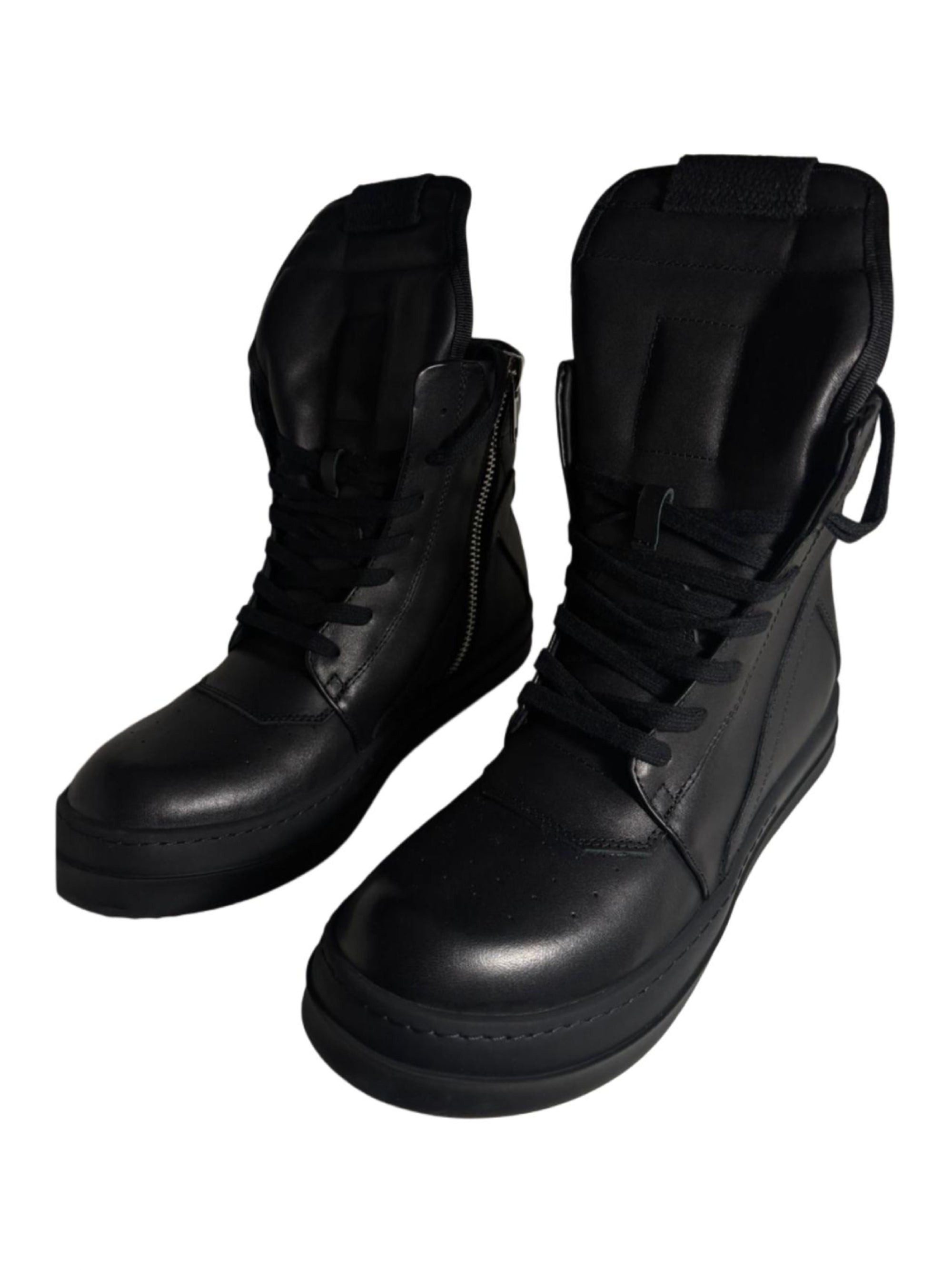Rick Owens Geobasket Triple Black