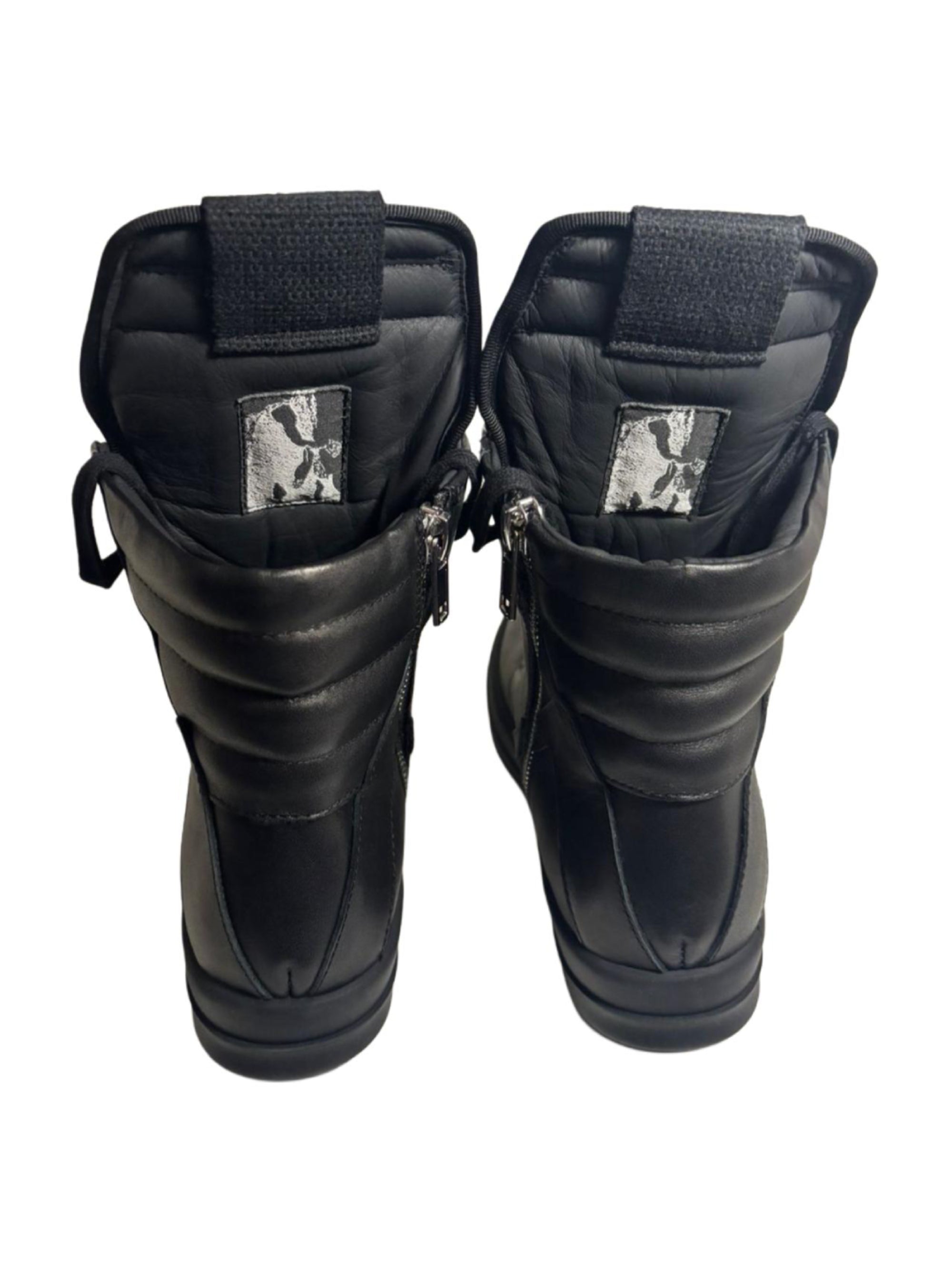 Rick Owens Geobasket Triple Black